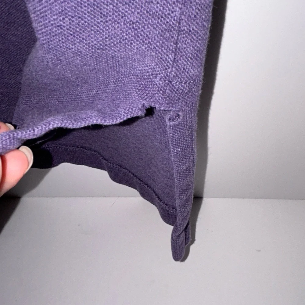 Polo Ralph Lauren‎ VINTAGE heather purple short sleeve men’s  polo size Medium